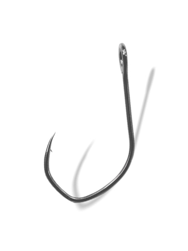 Куки VMC 7231 NT Microspoon - черен риболовен кука с остър връх, идеален за пъстърва.