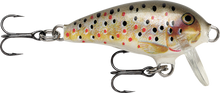 Воблер RAPALA Mini Fat Rap® - 3cm/4gr с ярким окрасом, идеален для ловли рыбы.