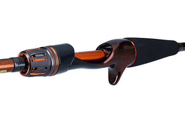 Спинингов въдица за Light Jigging морски риболов DAIWA LEADING LIGHT GAME 73 MH-190 - 1.90m/60-150gr, детайл на дръжката.