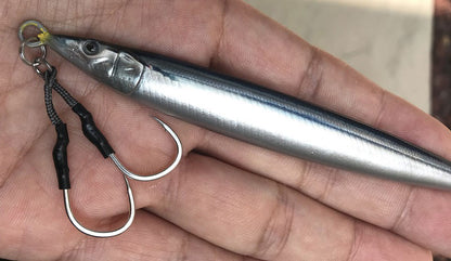 Пилкер Little Jack Metal Adict - Type 05 - 9.8cm/40gr с двойными крючками на руке.