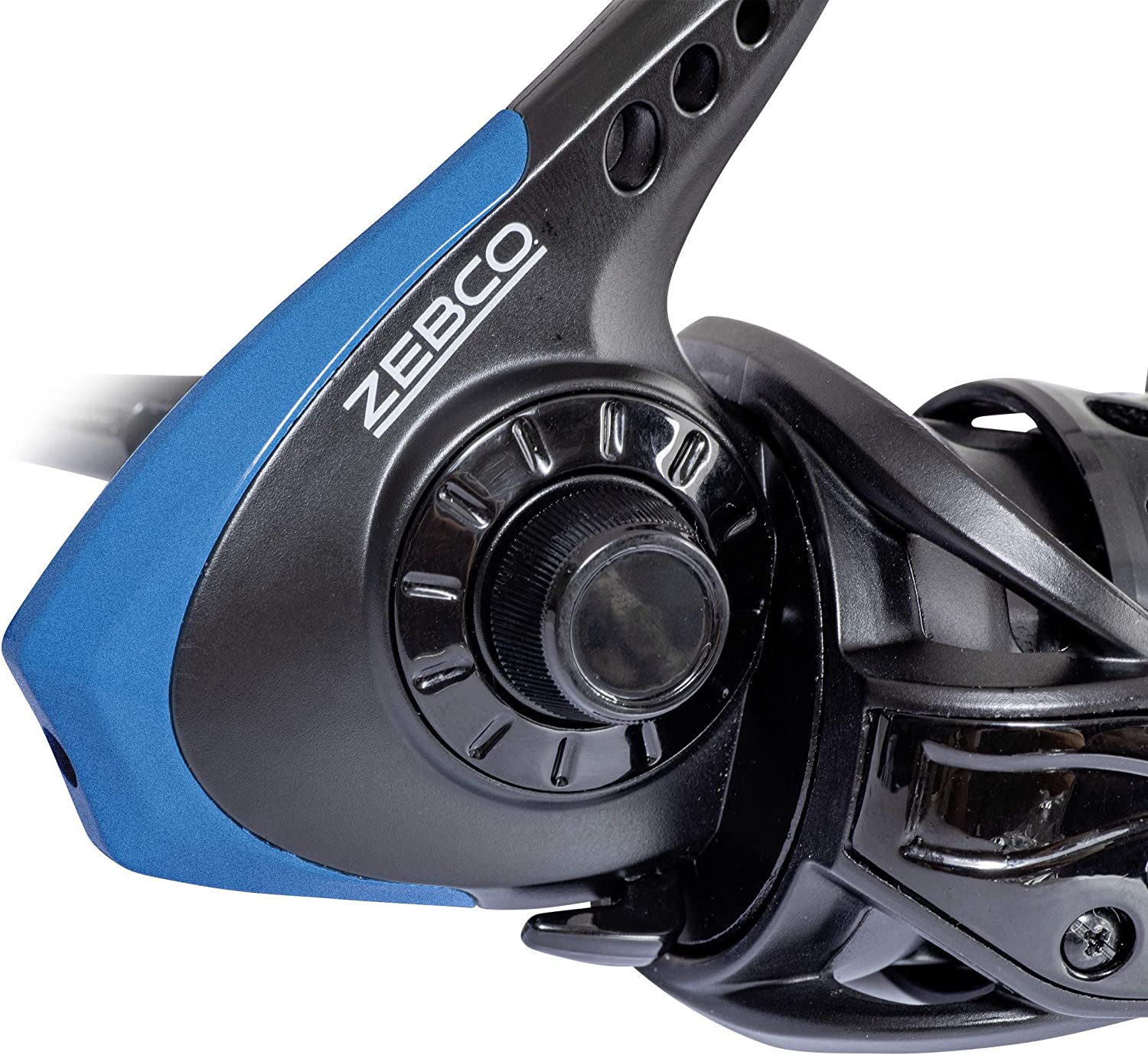 Макара ZEBCO Z-CAST SR 320 - детайл на дизайна и управление на макарата ZEBCO