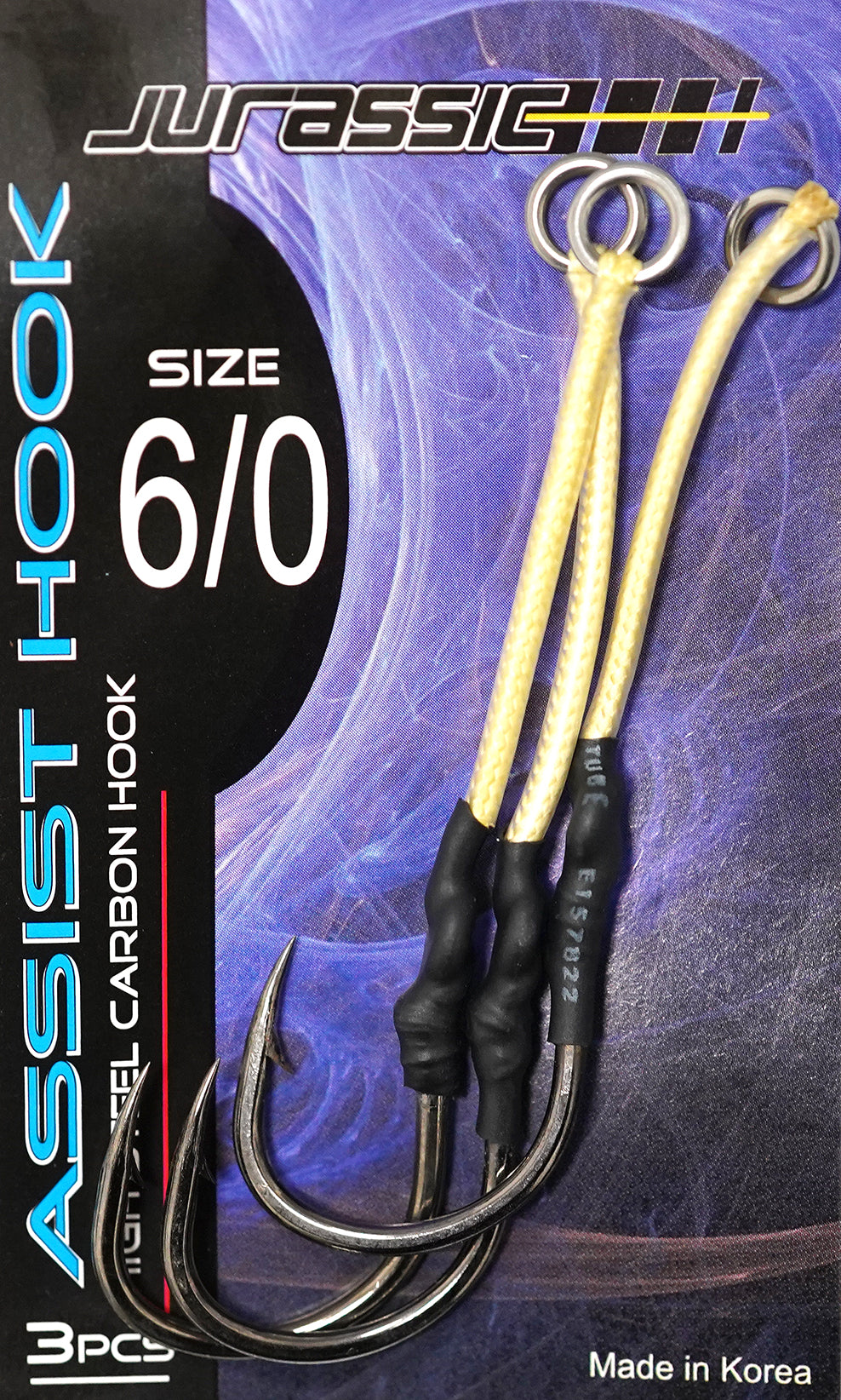 Асист куки MAVER Assist Hook Jurassic Cordino - 4 см