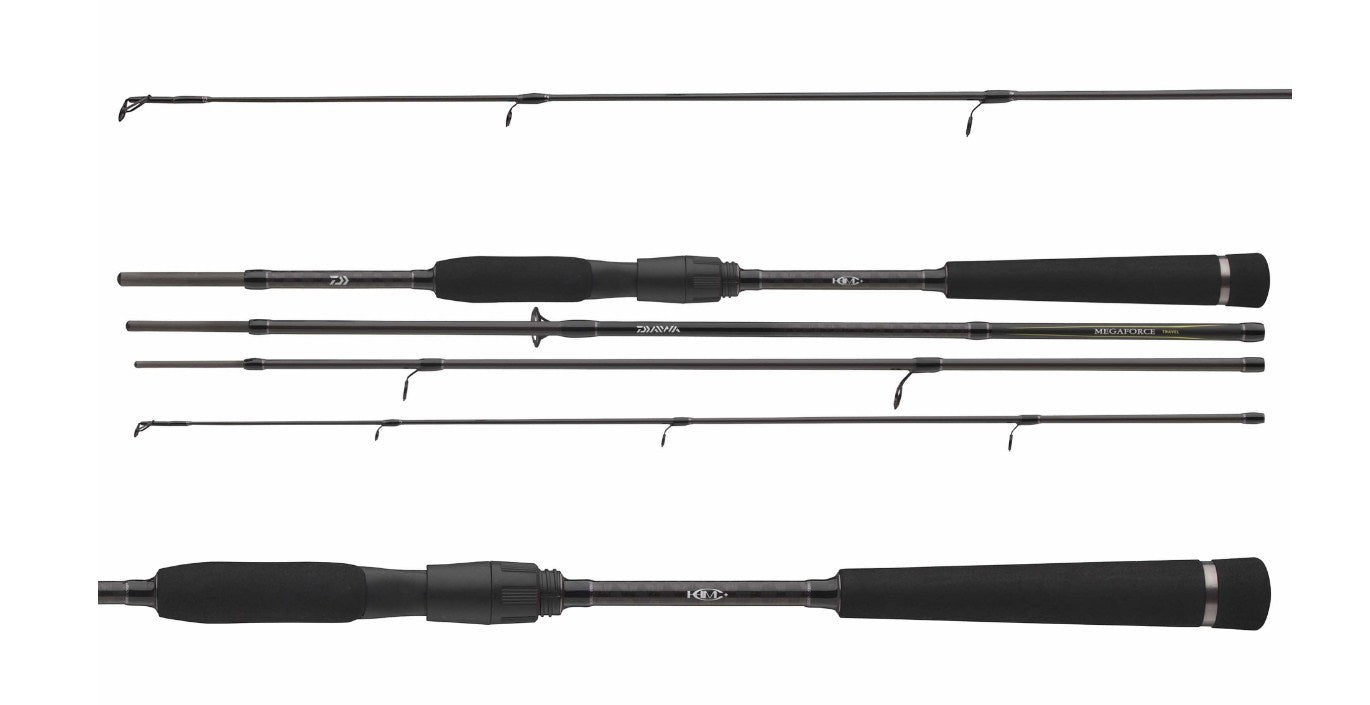 Спининг въдица DAIWA 23 MEGAFORCE TRAVEL SPIN - 2.10m/5-21gr - 4 секции
