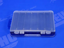 Кутия за примамки MEIHO REVERSIBLE F-86 CLEAR/NAVY с 10 отделения за воблери и други примамки.