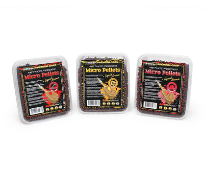 Микро пелети микс + Течен ароматизатор FILSTAR Premium Carp Method Feeder - 800g