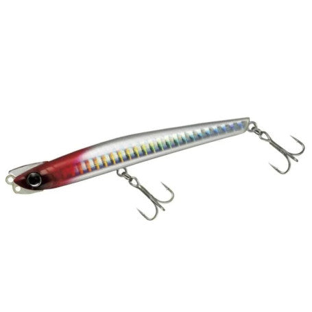Морски воблер DAIWA MORETHAN VALENTE 90S - 9cm/11.8gr - Sinking с червена глава, идеален за целогодишна риболовна употреба.
