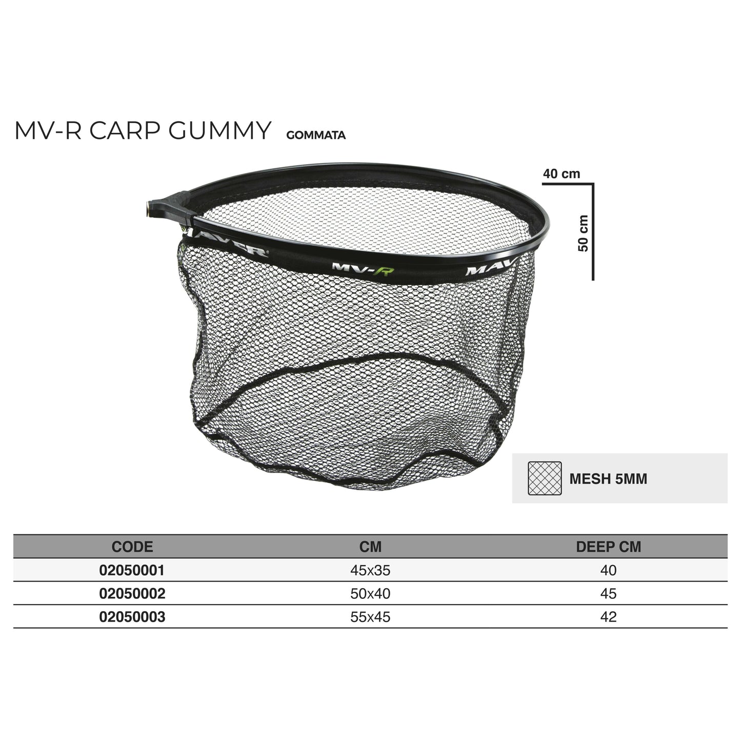 Гумирана глава за кеп MAVER MV-R CARP GUMMY