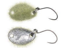 Примамка за Area Trout Neo Style MAME TAWASHI DAIZU - 0.8gr в M0O OLIVE и сребристо покритие.