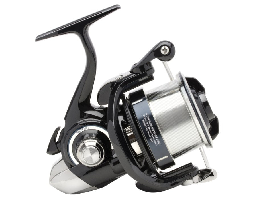 Макара за фидер DAIWA 24 NZON PLUS DISTANCE 25 QD, изображение на макари за риболов с висок клас и мощен механизъм.