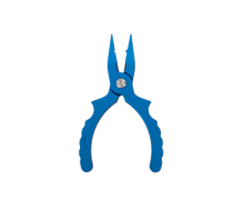 Клещи PRESTON Shot/Stotz Pliers in blue, designed for efficient fishing tackle usage.