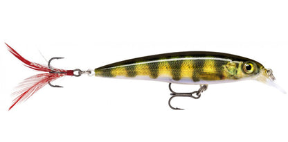 Воблер RAPALA X-Rap ® - 10cm/13gr с яркими полосками и красными перьями для успешной рыбалки
