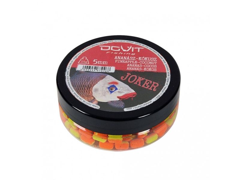 Балансирaни дъмбели (Wafters) Dovit JOKER WAFTERS - 5/8mm ПINEAPPLE&COCONUT 8mm  примамка за риболов