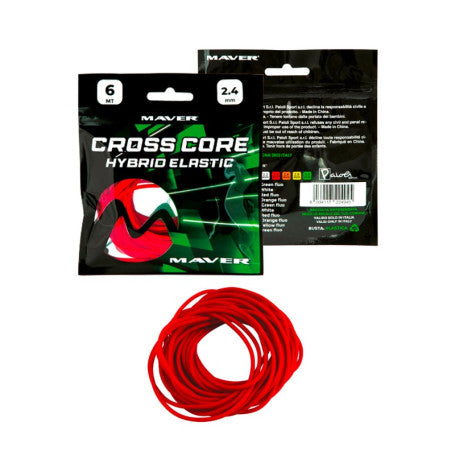 Плътен хибриден ластик за щека - MAVER Cross Core Hybrid Elastic - 6 метра
