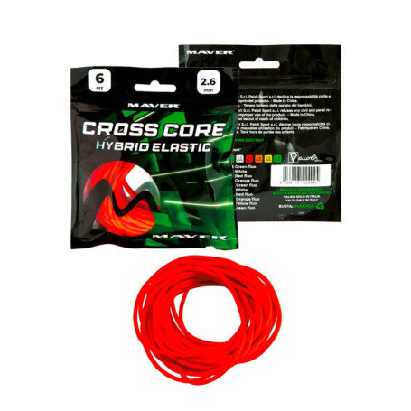 Плътен хибриден ластик за щека - MAVER Cross Core Hybrid Elastic - 6 метра