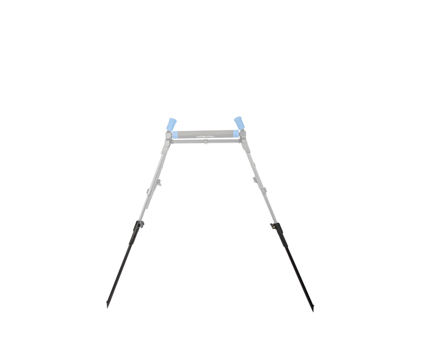 Удължаващи крака за ролер и стойка за топсети PRESTON ROLLER&ROOST LEG EXTENDERS с алуминиева конструкция.