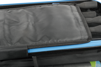 Твърд калъф PRESTON HARDCASE ROD SAFE с EVA разделители за безопасно съхранение на въдици.