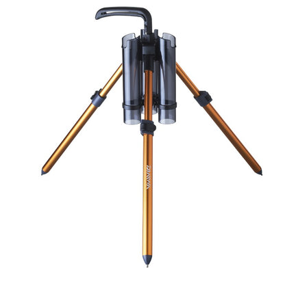 Стойка за Trout Area риболов DAIWA PRESSO IPRIMI ROD STAND - лека и устойчива, с регулируеми телескопични крака.