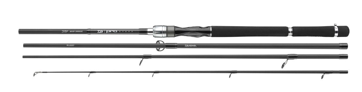 Спининговъдица DAIWA PRO STAFF YAK & BELLY TRAVEL - 2.25m/18-76gr (4 части) в разгънато състояние.
