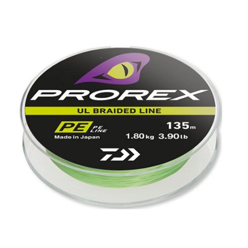 Плетено влакно Daiwa PROREX UL FINESSE BRAID CHARTREUSE (зелено) - 135м