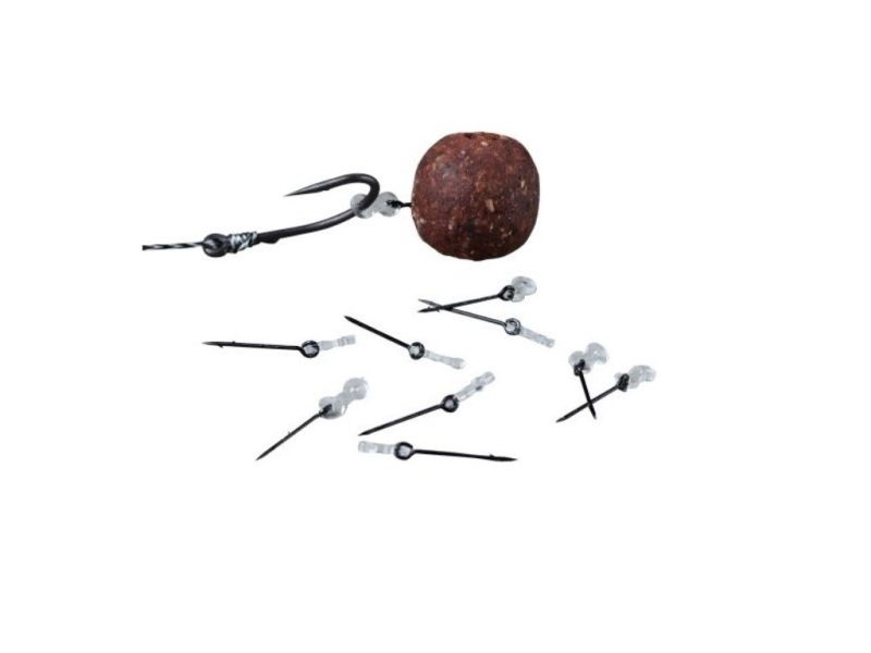 Метален клин със силиконов конектор Extra Carp BOILIE SPIKES с двойни силиконови конектори и стръв