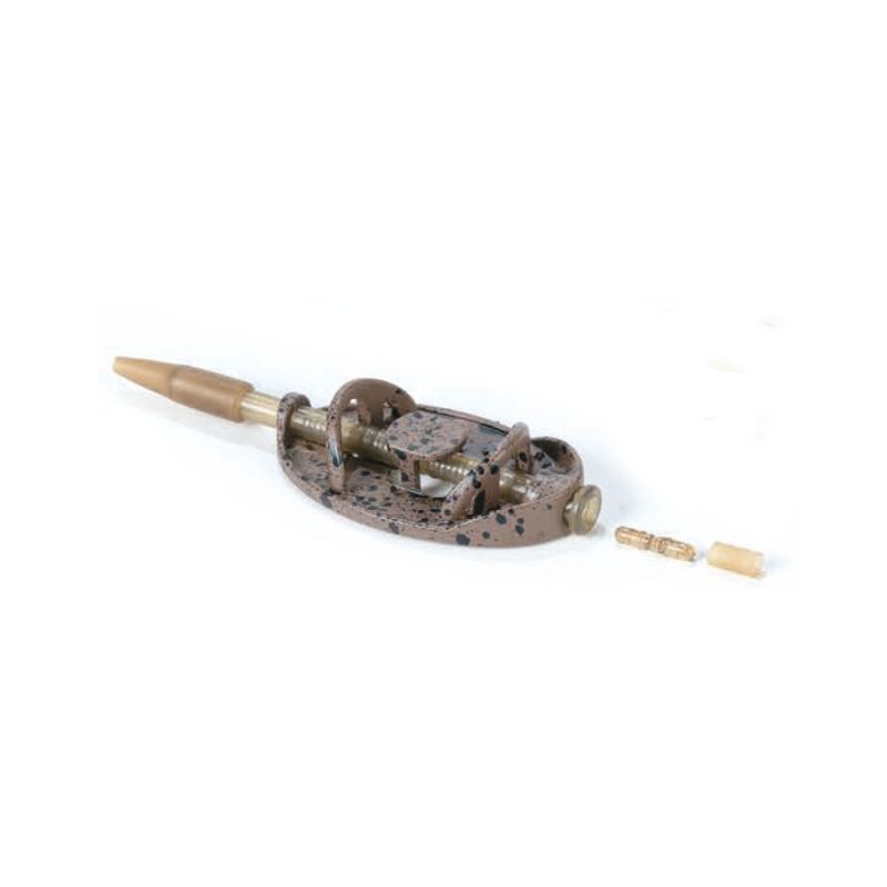 Фидер хранилки Fil Fishing QUICK CHANGE METHOD FEEDER CONNECTOR с бърза смяна и аеродинамична форма.