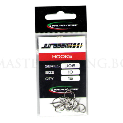 Куки MAVER Jurassic Series J06 - 15 бр в пакет
