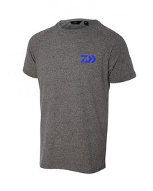 Футболка DAIWA D-VEC T-SHIRT - светлый сива с синьо логотип