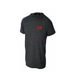 T-shirt DAIWA D-VEC T-SHIRT - dark gray with red logo