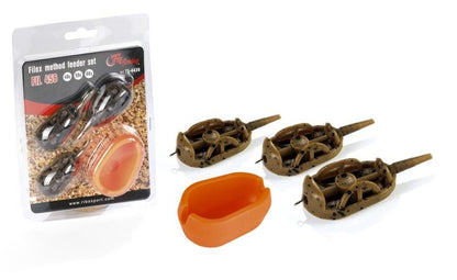 Комплект за метод фидер Fil Fishing Method Feeder Set 40+50+60gr + Преса - No 4439