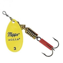 Spinner lure MEPPS Aglia Fluo Chartreuse