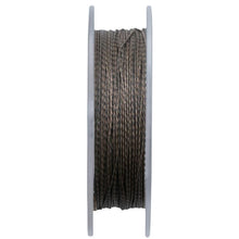 Шарански повод - ESP ANCHOR BRAID CAMO BROWN 10M/20LB на рулон с тъмно кафяв цвят.