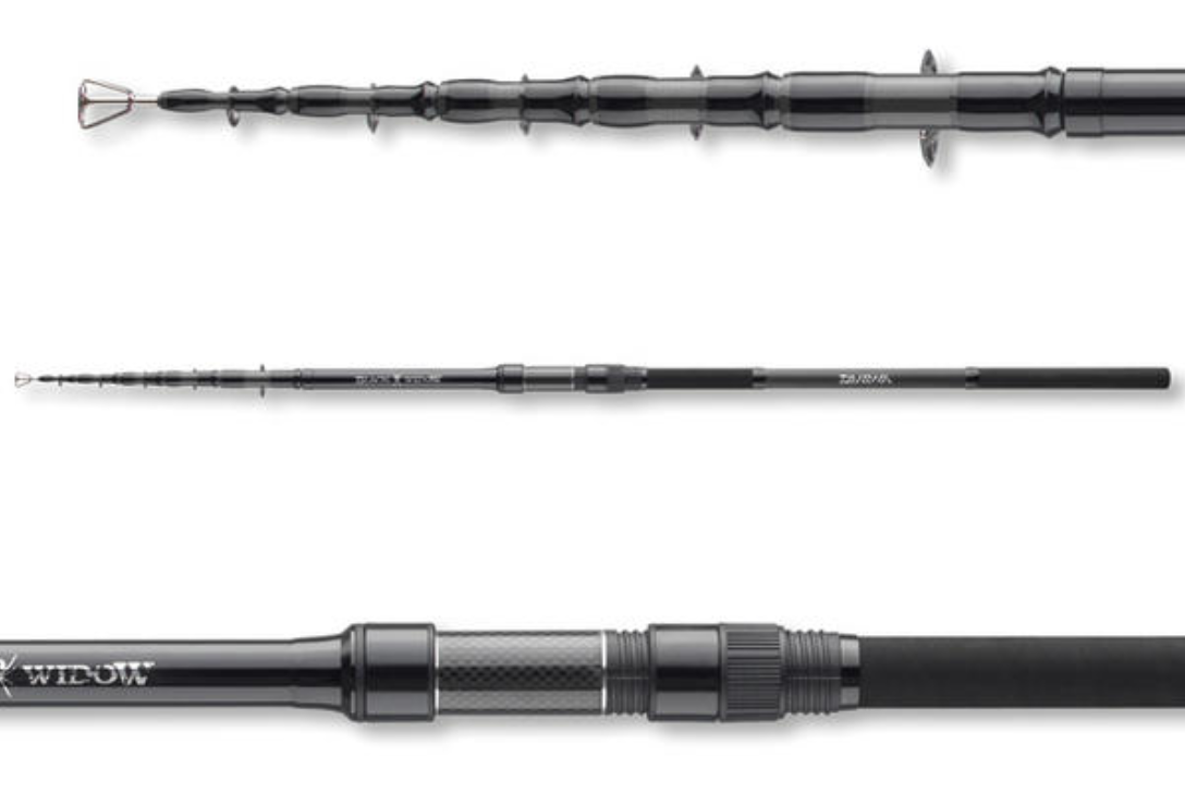 Τηλεσκοπικό κυπρίνου καλάμι - Daiwa 20 BLACK WIDOW TELE CARP 3.90m / 3.5LB