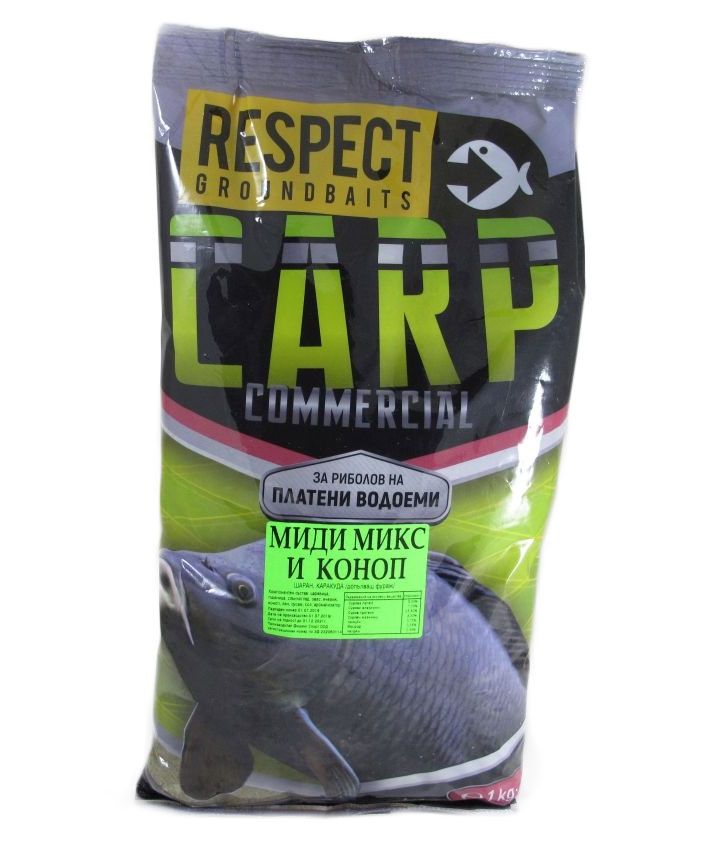 RESPECT Карп Коммерческая Миди Микс - 1kg