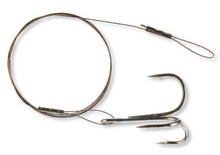 Метален повод с тройка - Cormoran 1x7 Wire Leader / 50 cm с тройна кука и 7-жилен повод