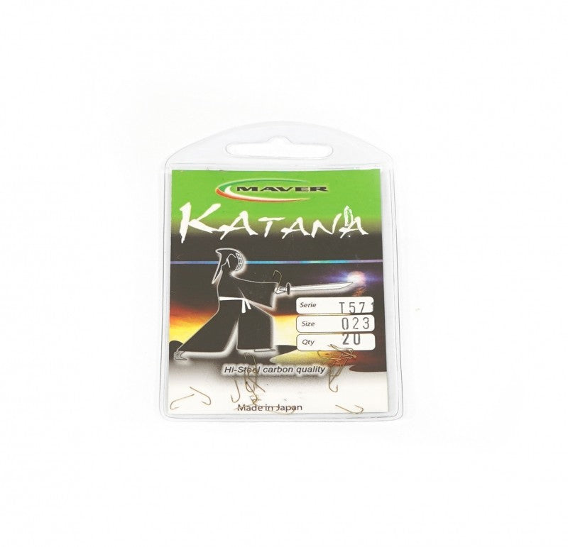 Куки MAVER Katana T571A Bronze - 20 бр в пакет