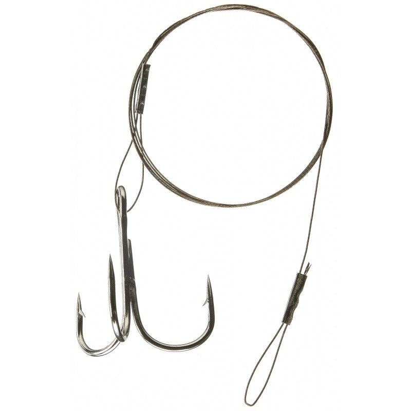 Металлический поводок с тройник - Cormoran 1x7 Wire Leader / 50 cm