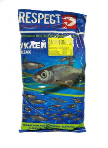 Захранка Респект Уклей (Облак) - 1kg, жълта захранка за риболов на уклей, прави жълт облак във водата.