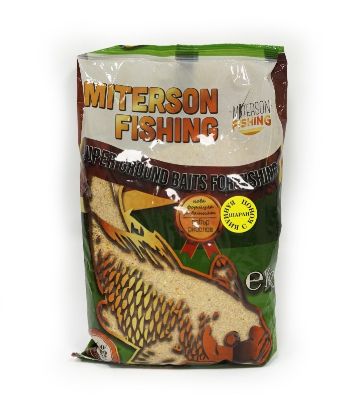 Захранка Miterson Fishing Шаран (Ванилия с коноп) - 1kg
