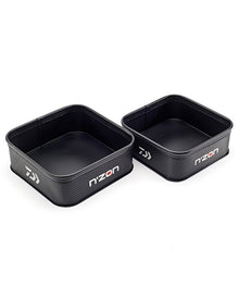 Комплект футери - Daiwa N'ZON EVA GROUNDBAIT SETS - 2бр. черни футери от EVA