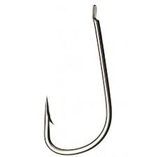 Вързани куки - DAIWA SAMURAI ZANDER HOOKS, сребърен кука за риболов на бяла риба, 70 см дължина.