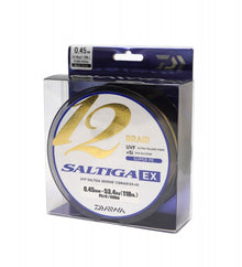 Плетено влакно Daiwa SALTIGA 12 BRAID UVF+SI - Multicolour (мултиколор) - 600m в опаковка 600 метра.