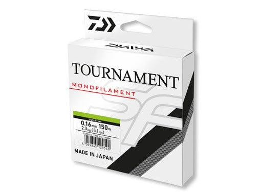 Monofilament line Daiwa TOURNAMENT SF LINE - 150 m / clear-green color