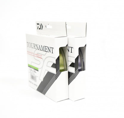 Monofilament line Daiwa TOURNAMENT SF LINE - 150 m / clear-green color
