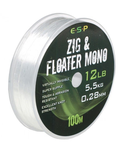 Монофилно влакно за Зиг Риг ESP ZIG FLOATER - 100m