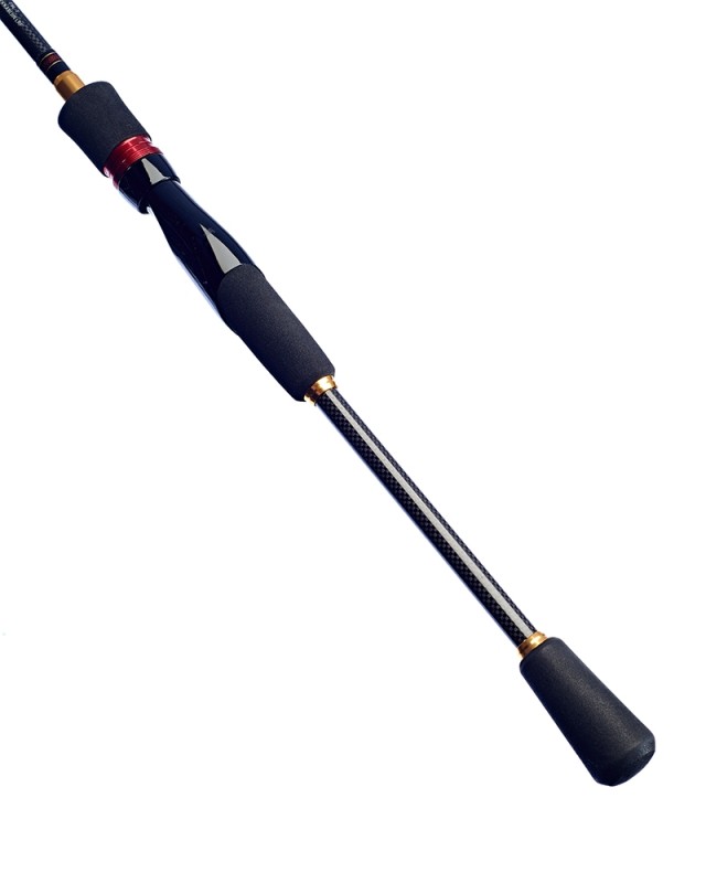 Light Спининг въдица Daiwa GEKKABIJIN LRF - 2.34m / 1-8gr & 1-10gr, детайл на спининг въдица с комфортна дръжка.