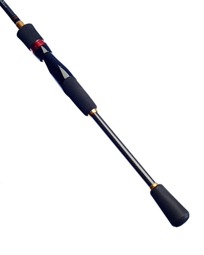 Light Спининг въдица Daiwa GEKKABIJIN LRF - 2.34m / 1-8gr & 1-10gr, детайл на спининг въдица с комфортна дръжка.