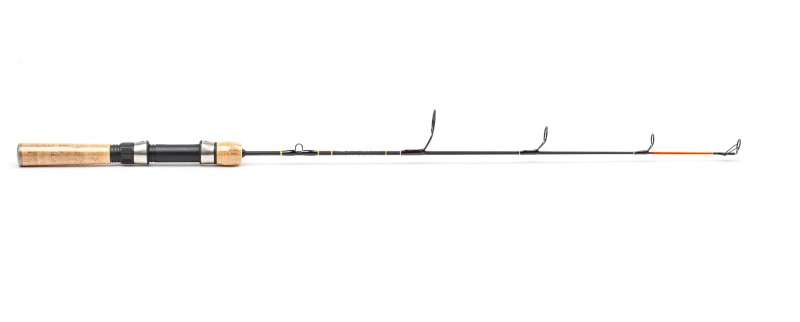 Зимна въдица ASSERI CASTER - 70cm - висококачествена зимна въдица с коркова дръжка и широки водачи.