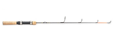 Зимна въдица ASSERI CASTER - 70cm - висококачествена зимна въдица с коркова дръжка и широки водачи.