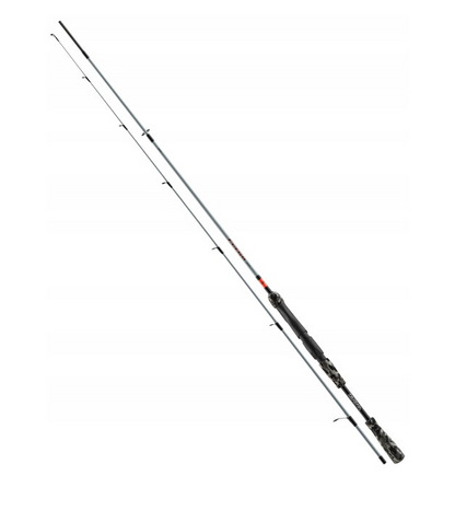 Спининг въдица Daiwa FUEGO CAMO SPIN - 2.40m/10-30gr, изработена от висококачествени въглеродни влакна HVF.