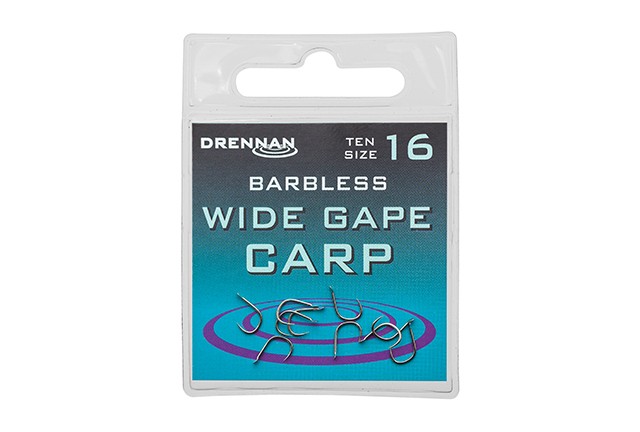 Куки без контра - DRENNAN WIDE GAPE CARP BARBLESS